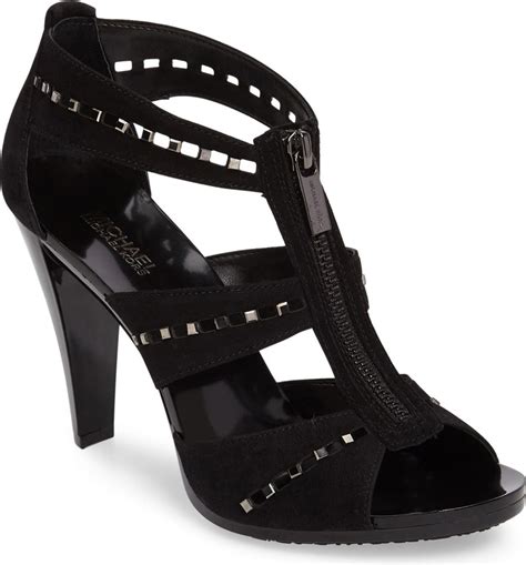 michael michael kors berkley t-strap platform dress sandals|michael kors berkley denim sandals.